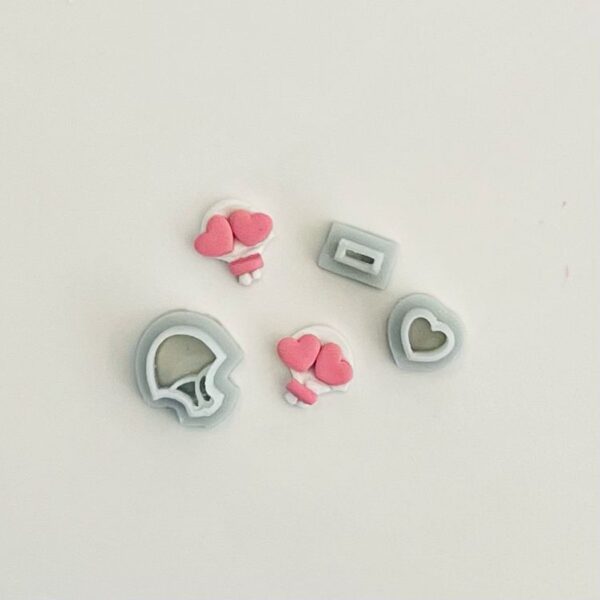Heart bouquet Stud