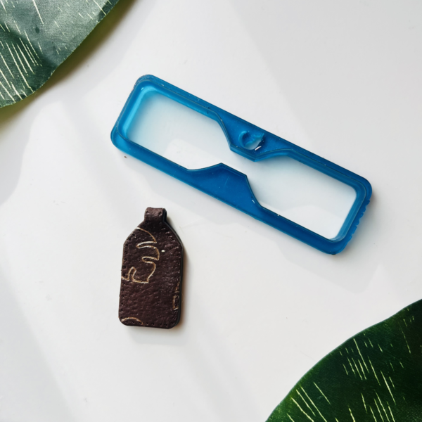 Faux Leather Keychain Tag 4