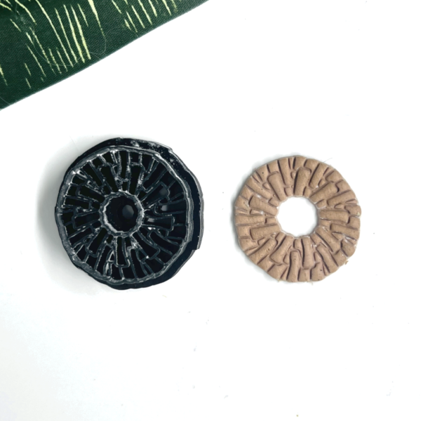 Faux Basket weave Circle