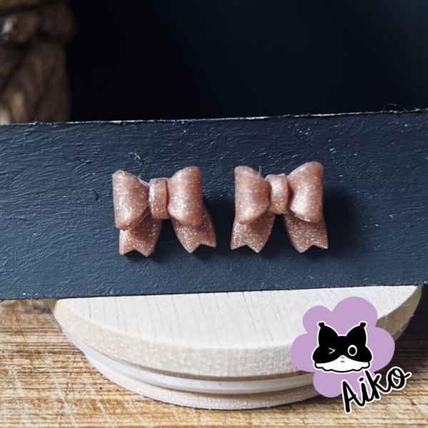 Bow Stud - Rose Gold - Image 2