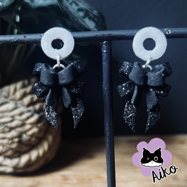 Night Out Black Bows - Image 2